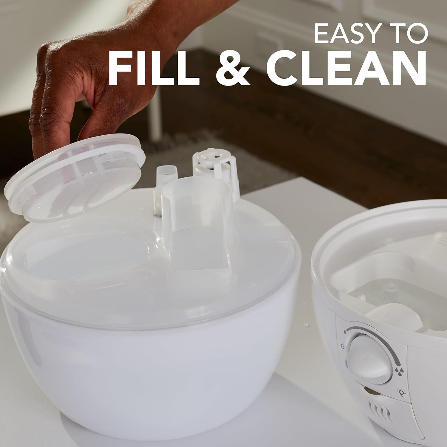 Humidificador Vicks 3-en-1 SleepyTime con Difusor y Luz Nocturna