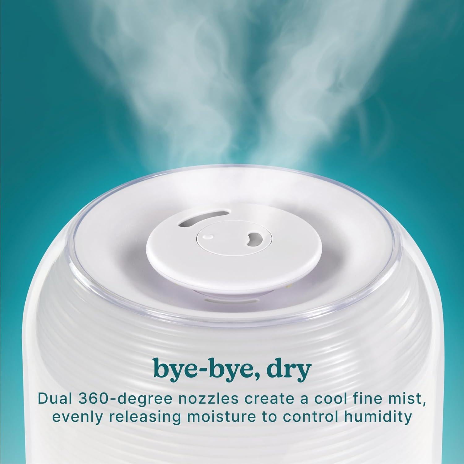 Humidificador ultrasónico HoMedics UHE-CMTF63, 3L, 36.8 m²