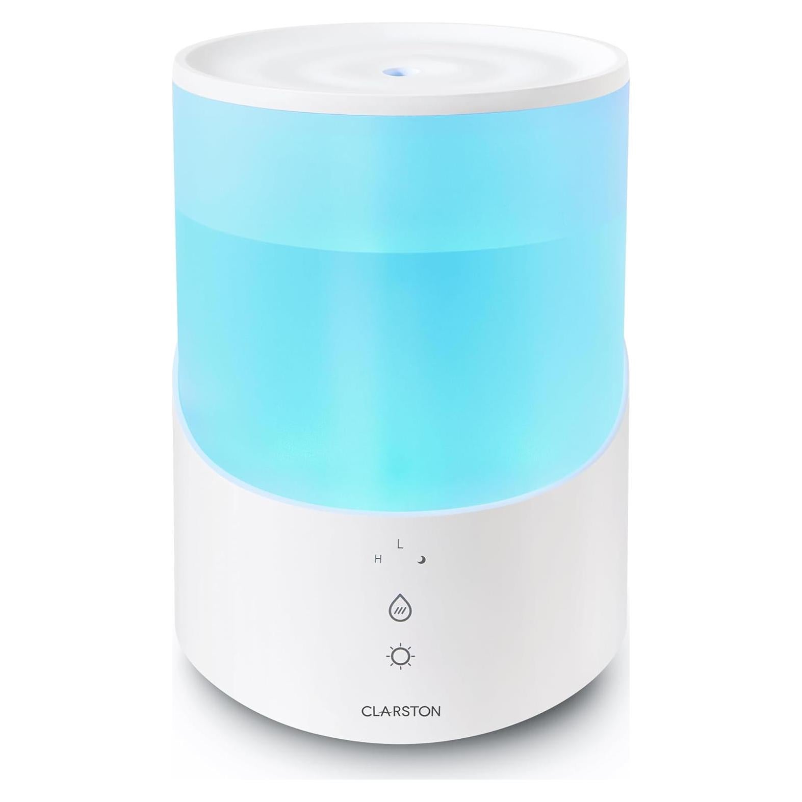 Humidificador CLARSTON 2.5L con Difusor y Luz Nocturna