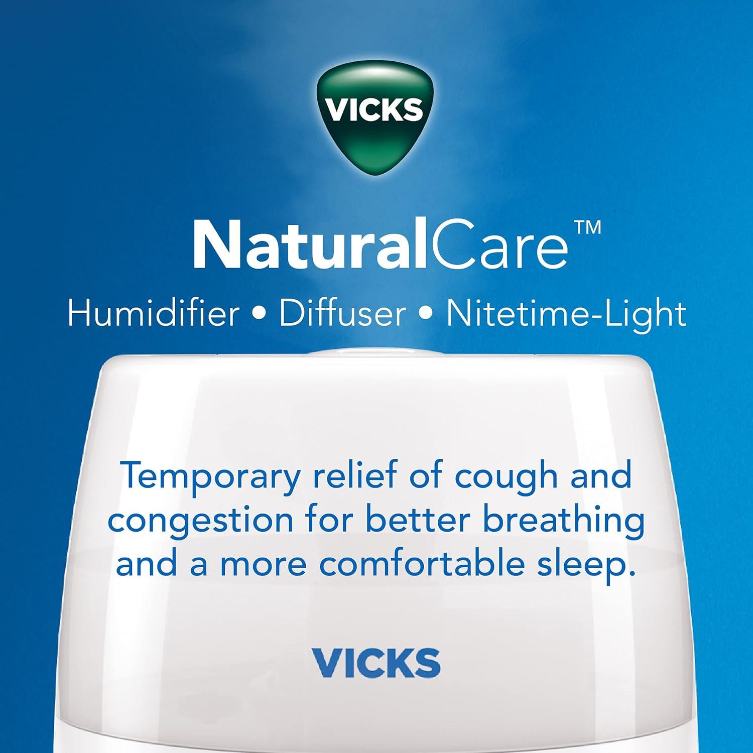 Humidificador Ultrasonico Vicks VUL530 Niebla Fría 1.74kg