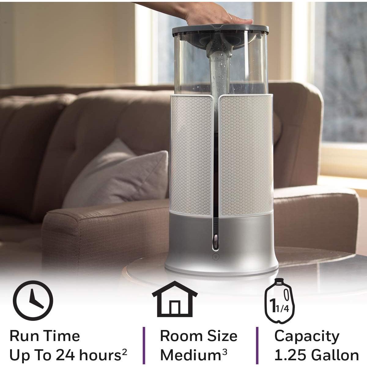 Humidificador de niebla fría Honeywell Designer 4.73L Blanco