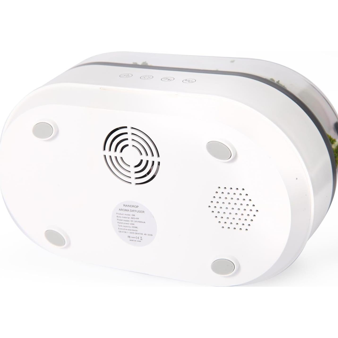 Humidificador Ultrasónico Piosarafiem con Luz LED y Aromaterapia