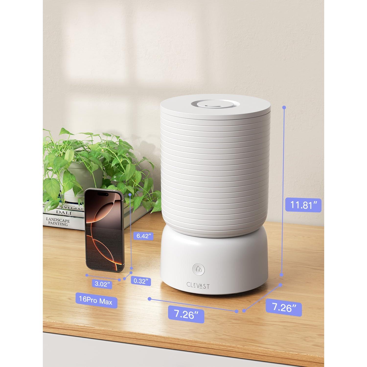 Humidificador Inteligente CLEVAST CL-HD02 4L con Control APP y Voz