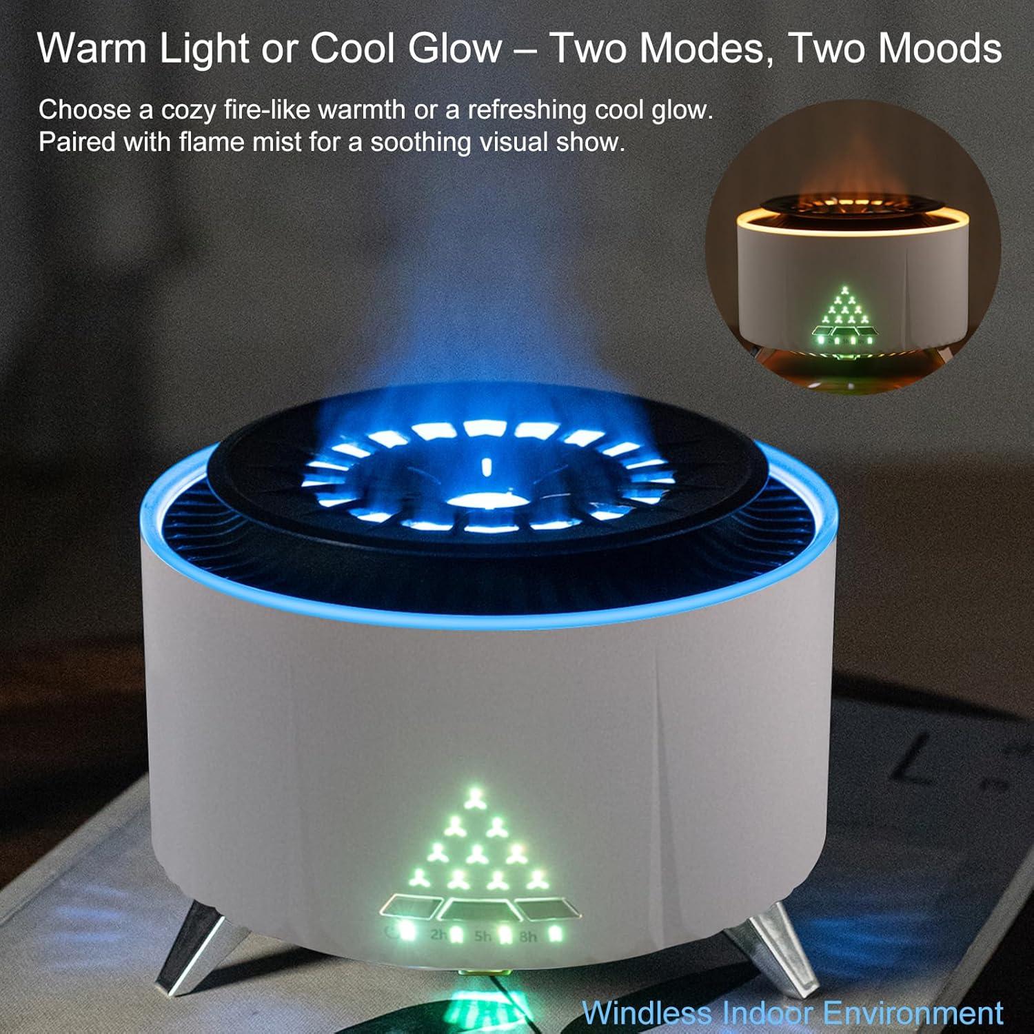 Humidificador HODEMI Aroma 300ml con Control Remoto y Luz