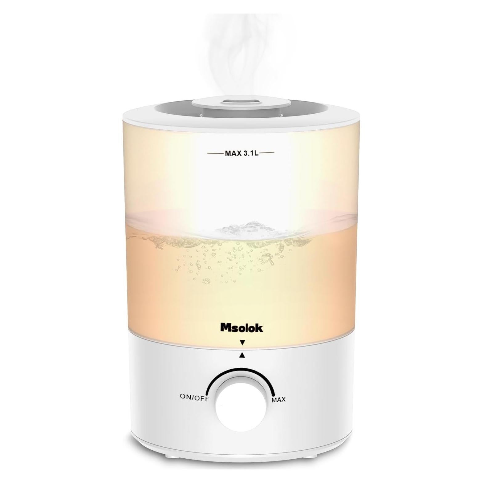 Humidificador ultrasónico Msolok HD-3101S 3.1L para dormitorio
