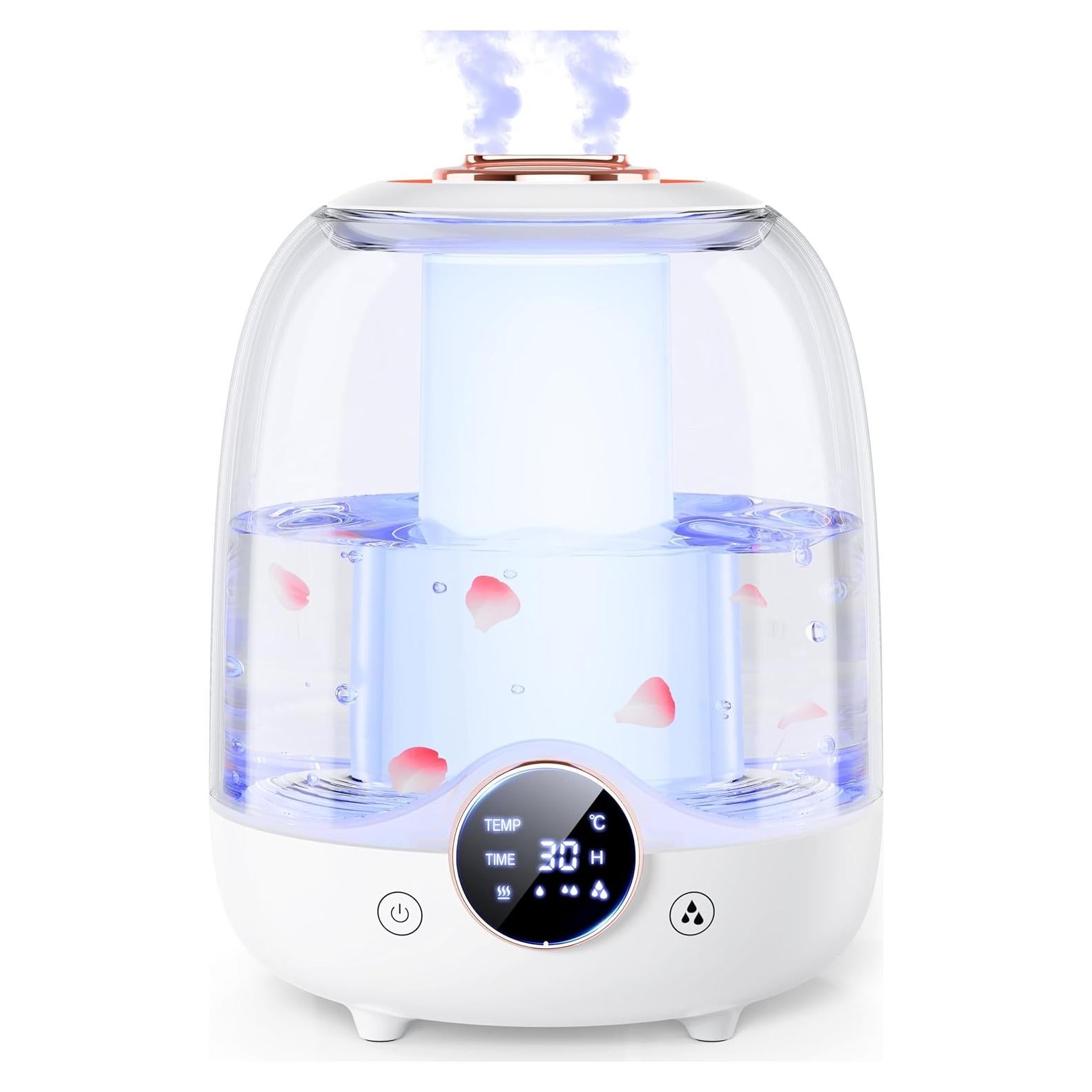Humidificador MRWALK ZM-Humidificador-Blanco 3L 30H Silencioso