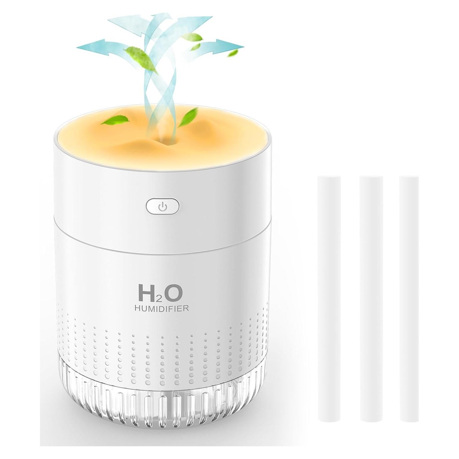 Humidificador Mini Recargable HOTBAG 350ml para Dormitorio