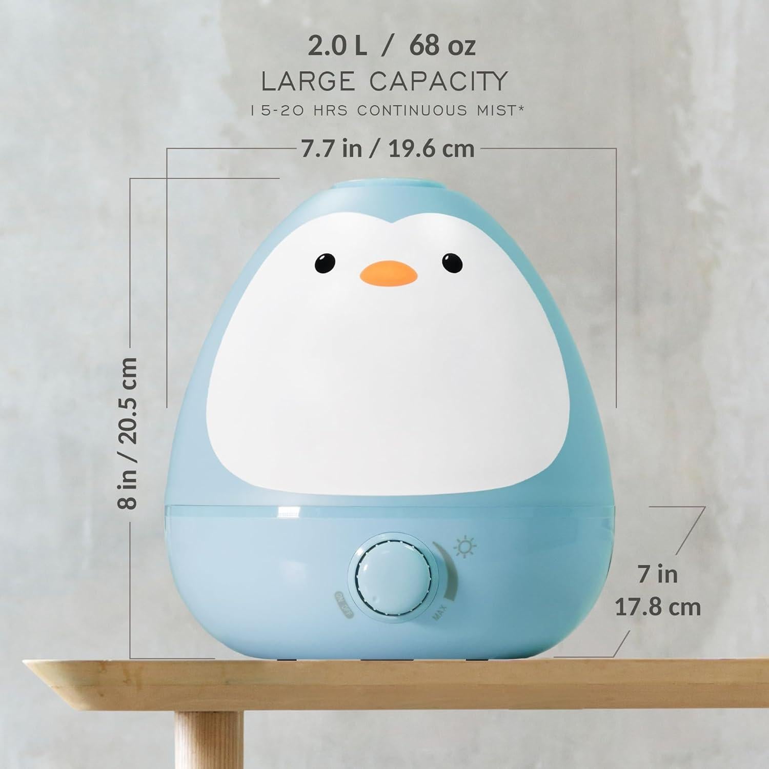 Humidificador Ultrasonido 3 en 1 Earnest Living Baby01