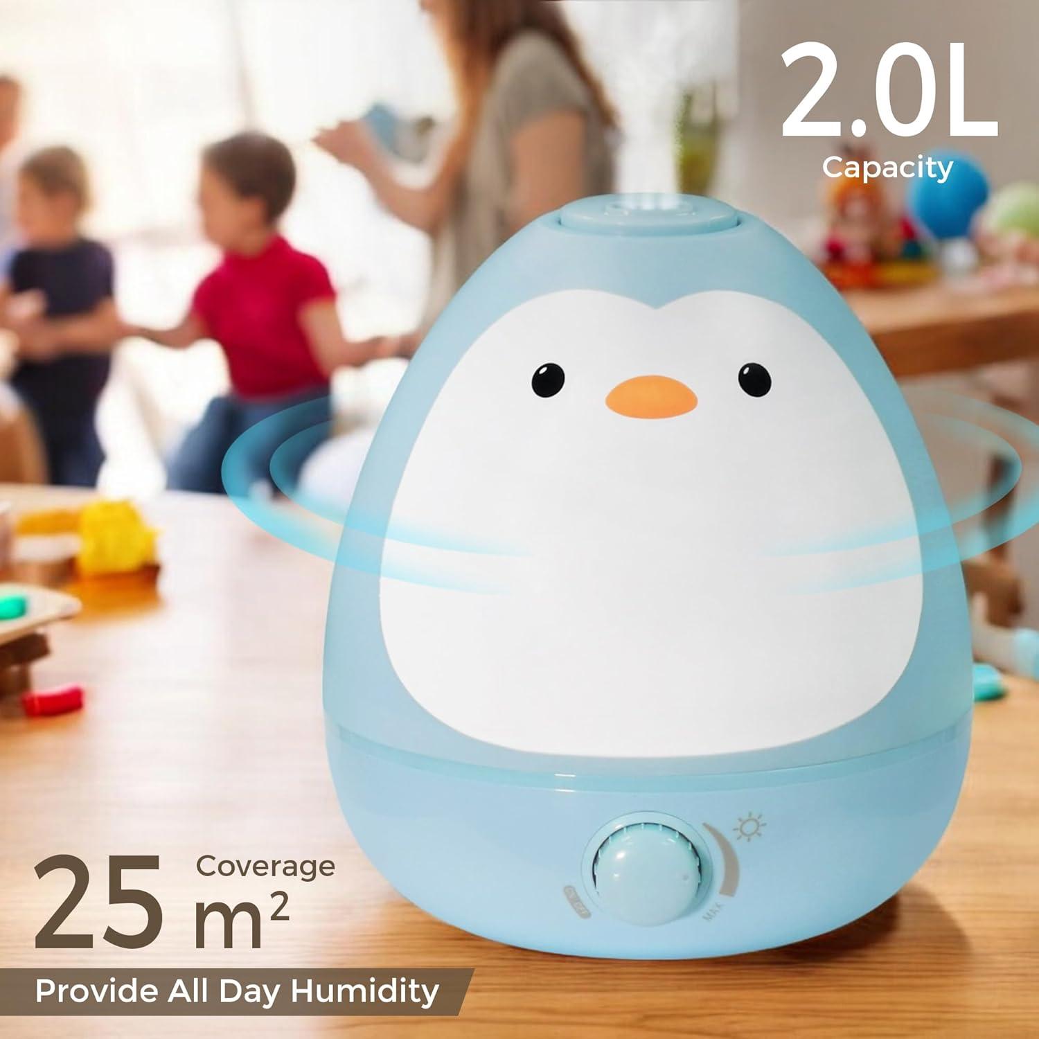 Humidificador Ultrasonido 3 en 1 Earnest Living Baby01