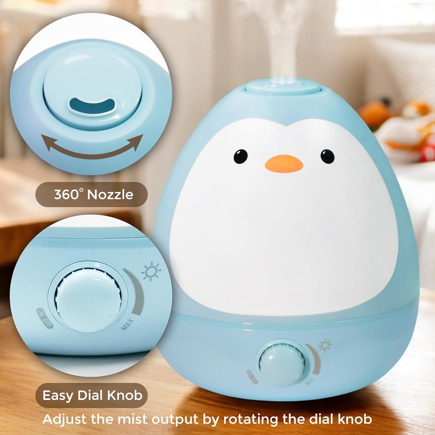 Humidificador Ultrasonido 3 en 1 Earnest Living Baby01