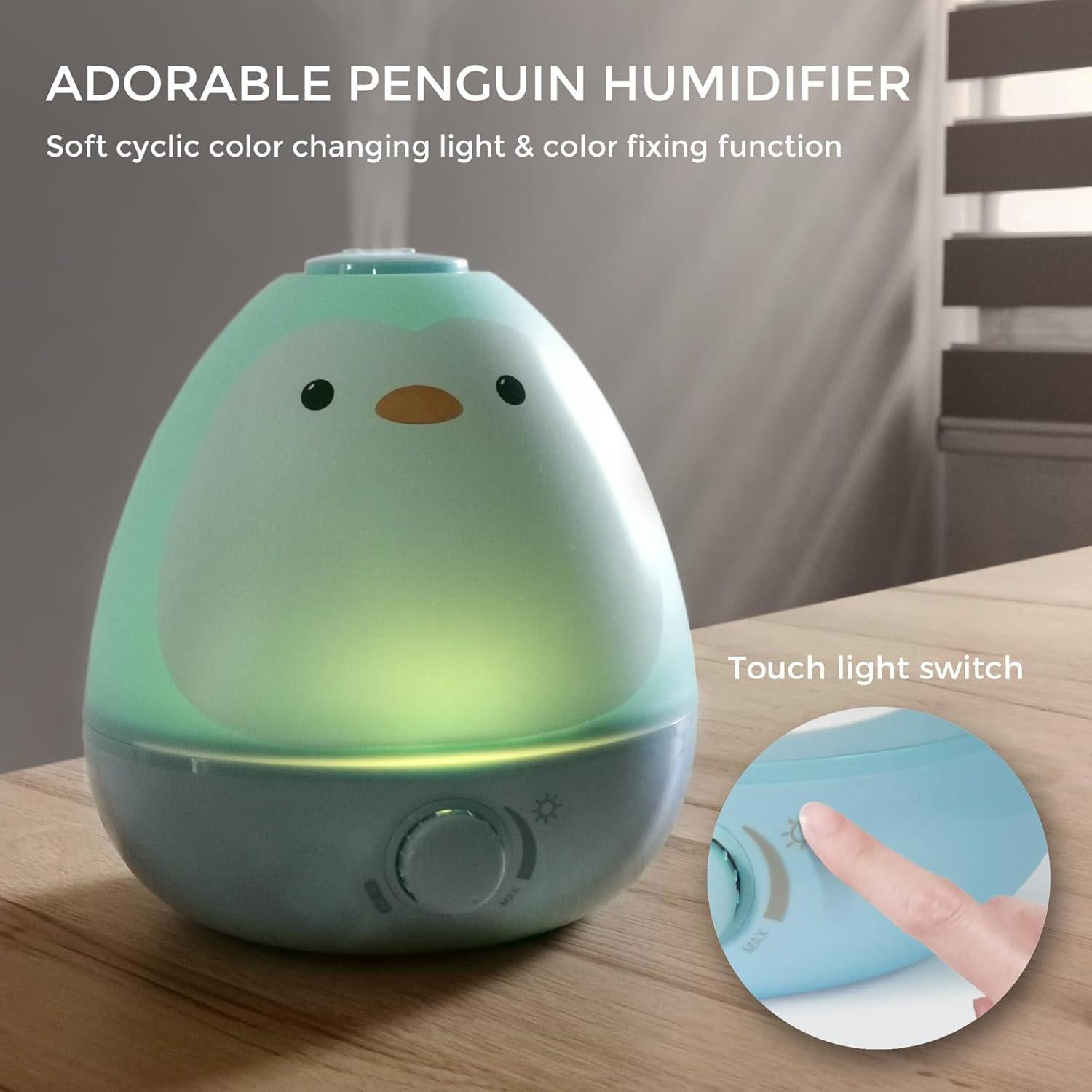 Humidificador Ultrasonido 3 en 1 Earnest Living Baby01