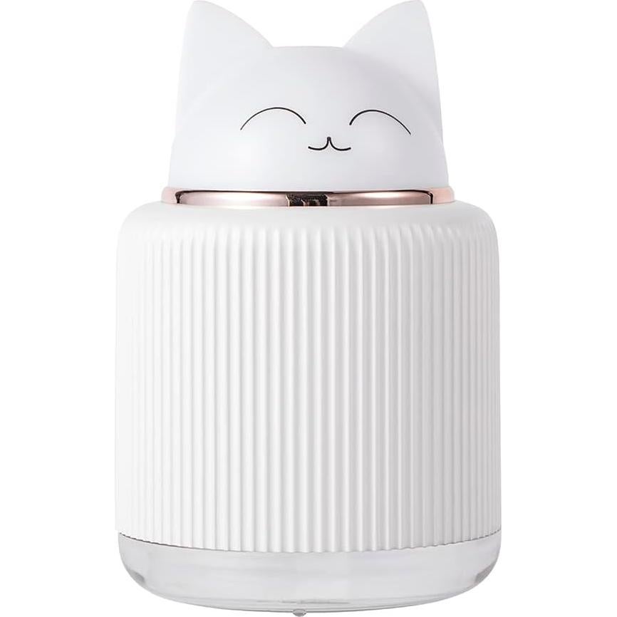 Mini Humidificador Ultrasónico YUCHAO WONOER Gato Rosa 300ml