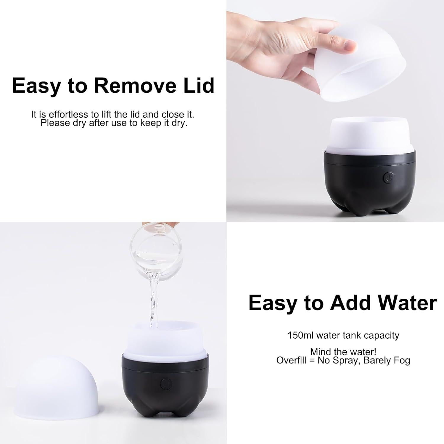 Difusor de Aceites Esenciales Marchred 150ml Inalámbrico Portátil