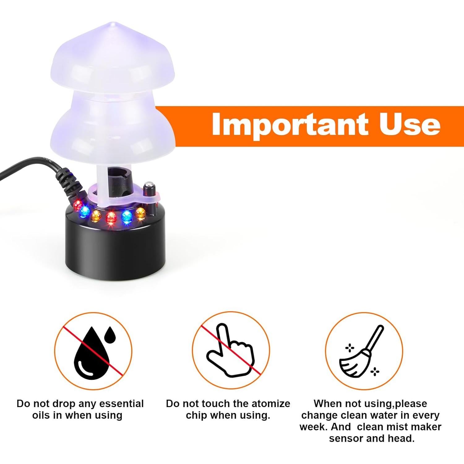 Fabricante de Neblina Ultrasónico FITNATE 12 LED 24V