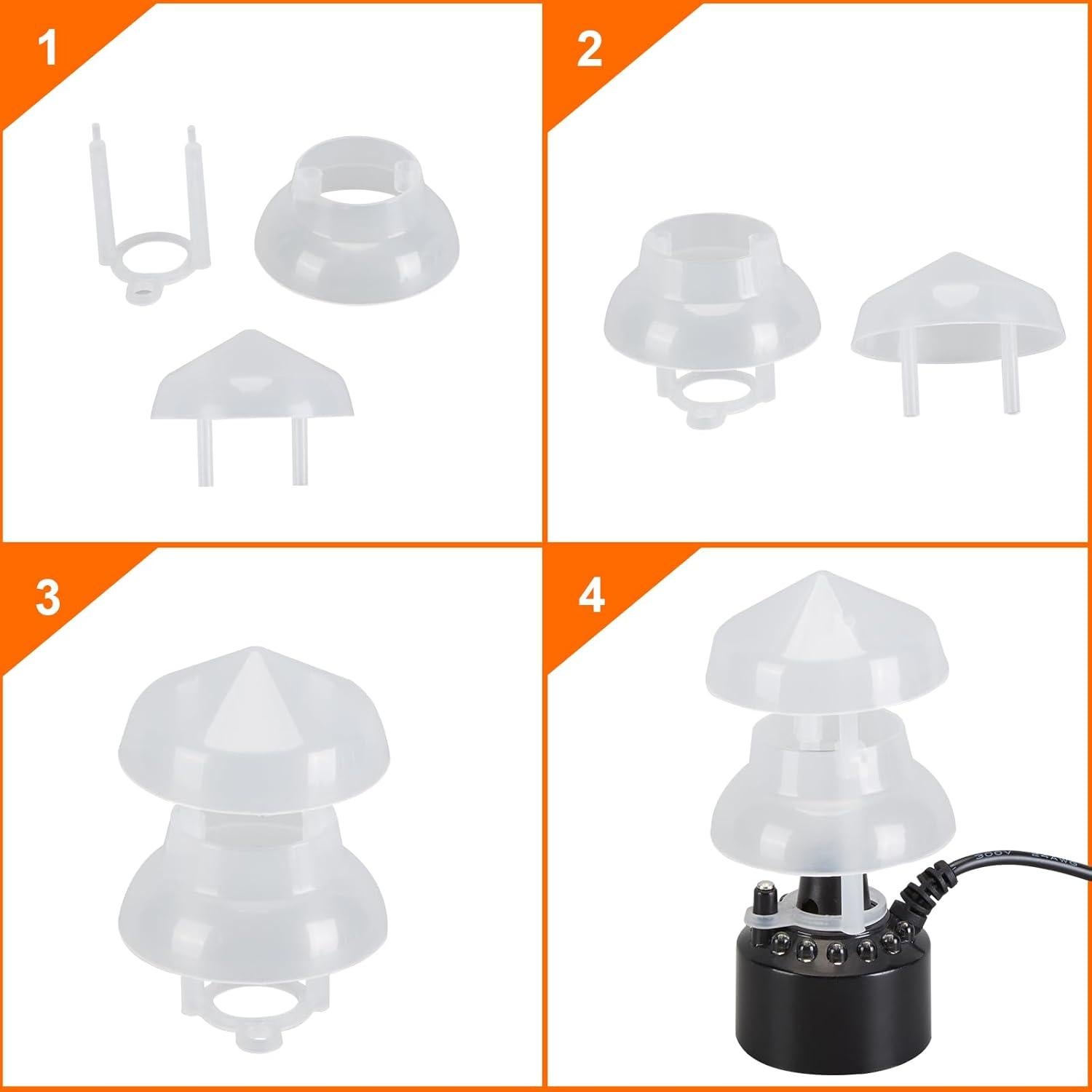 Fabricante de Neblina Ultrasónico FITNATE 12 LED 24V