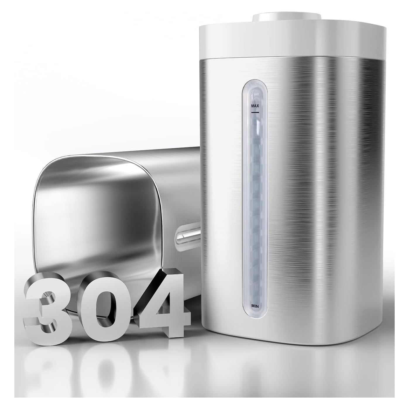 Humidificador Ultrasonido Jack & Rose QZ3.5L Acero Inoxidable