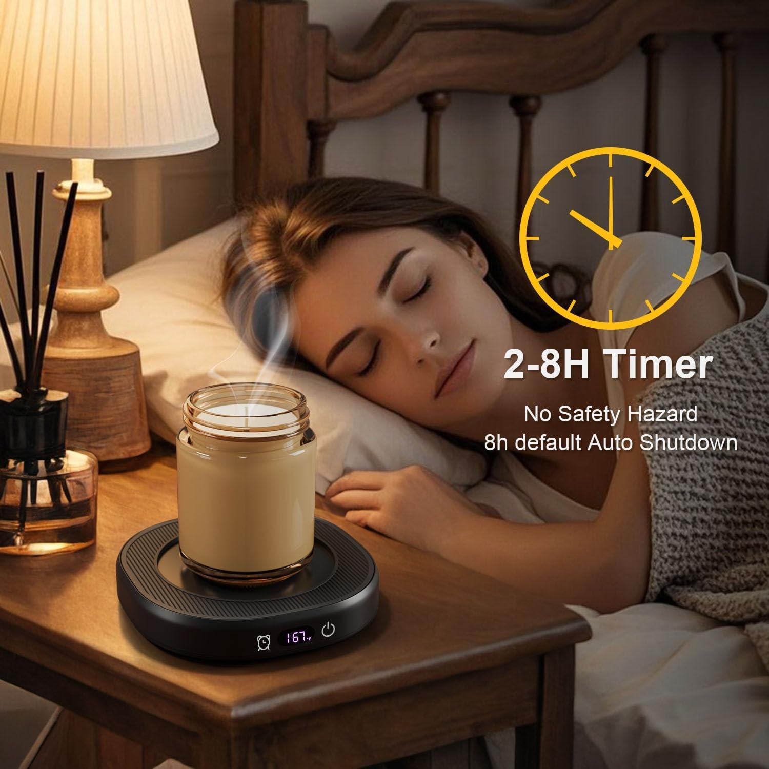 Calentador de Taza de Café Bsigo con Taza de 414ml y 4 Temperaturas