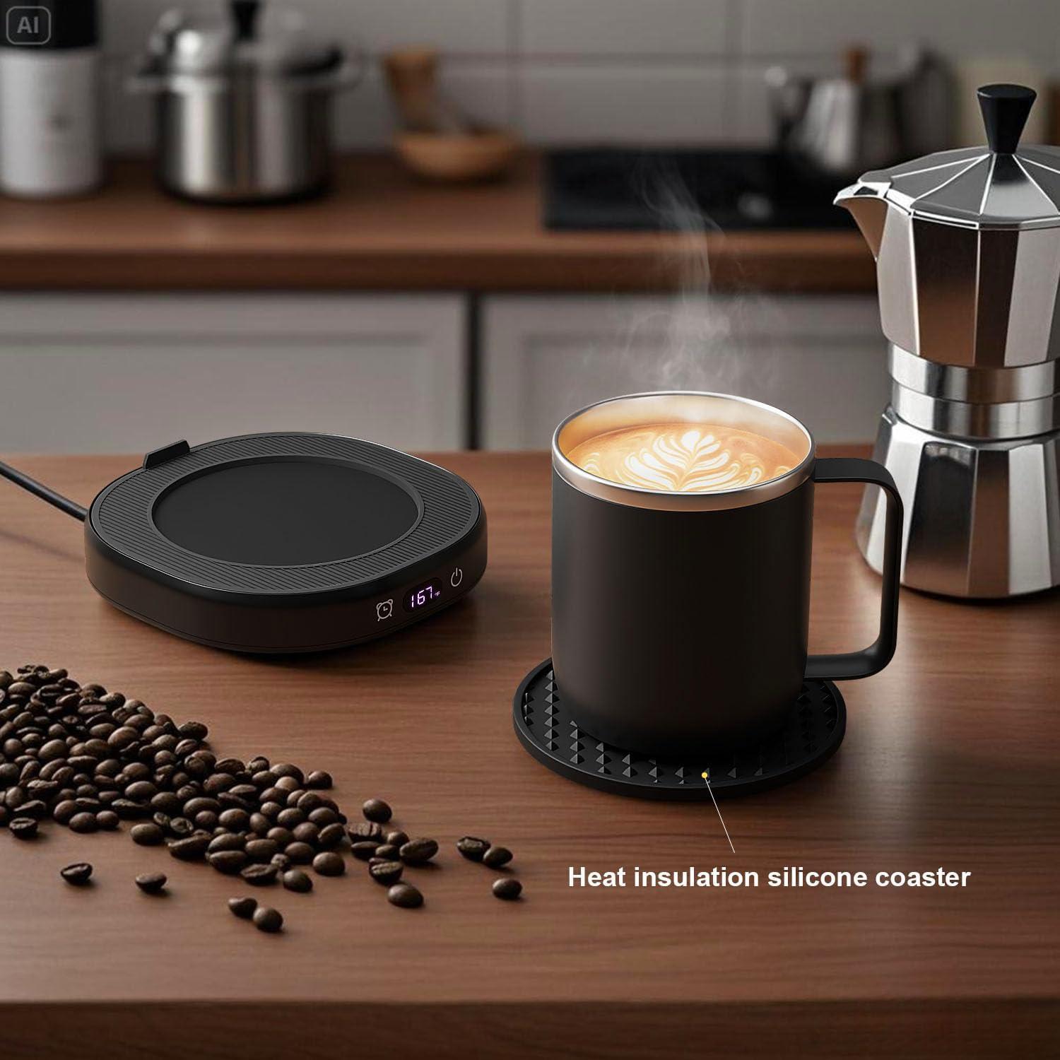 Calentador de Taza de Café Bsigo con Taza de 414ml y 4 Temperaturas