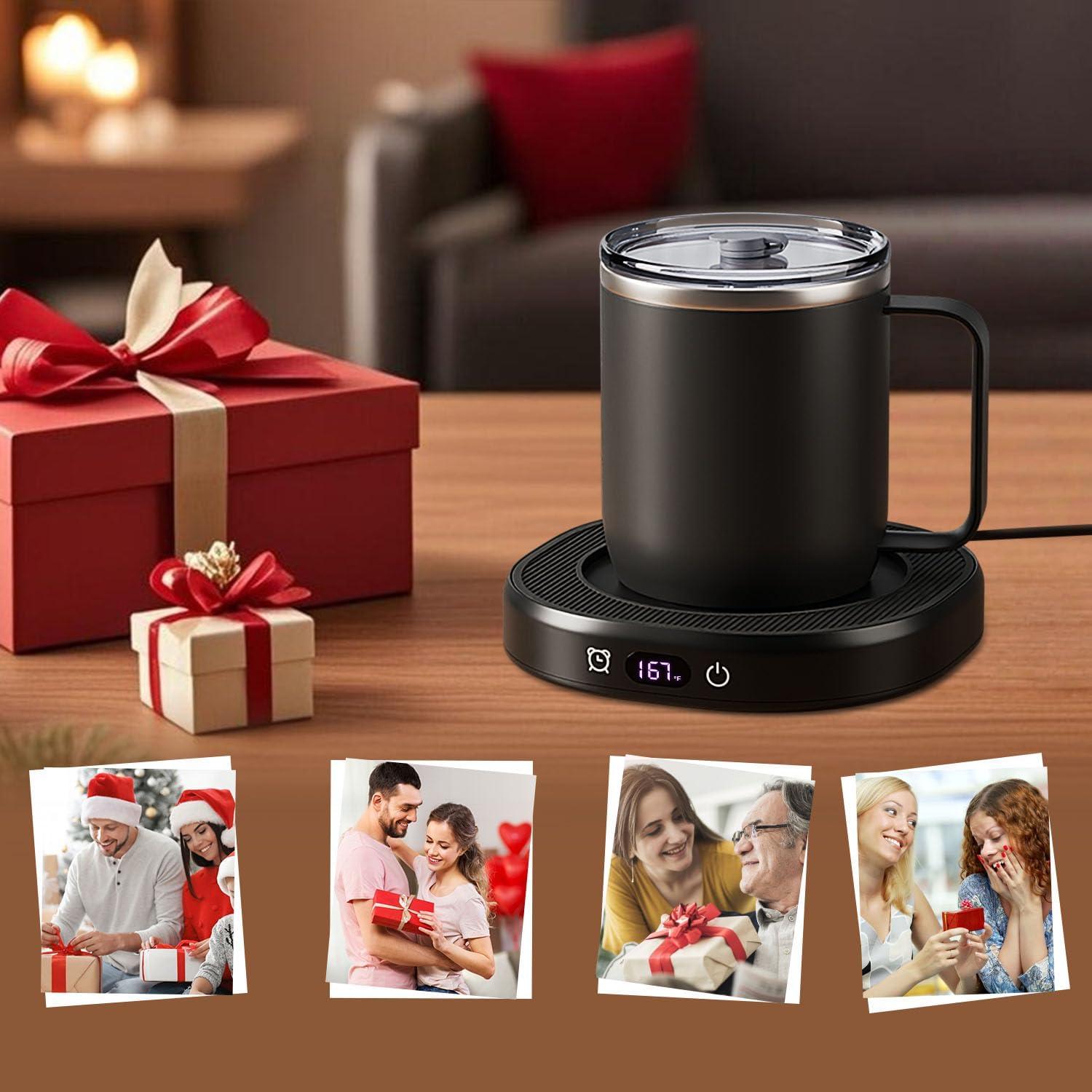 Calentador de Taza de Café Bsigo con Taza de 414ml y 4 Temperaturas