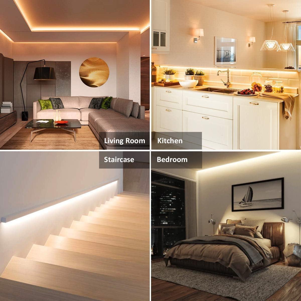 Tira LED blanca regulable Ustarus 16m 24V 3000K-6500K