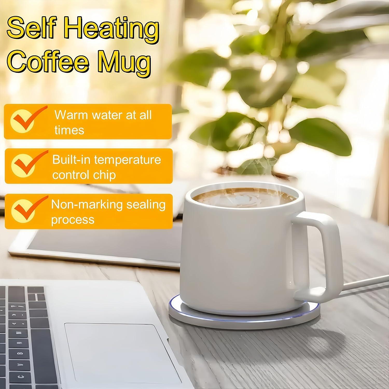 Taza Calentadora Inteligente Cetuximise 13 Oz Blanca 2025