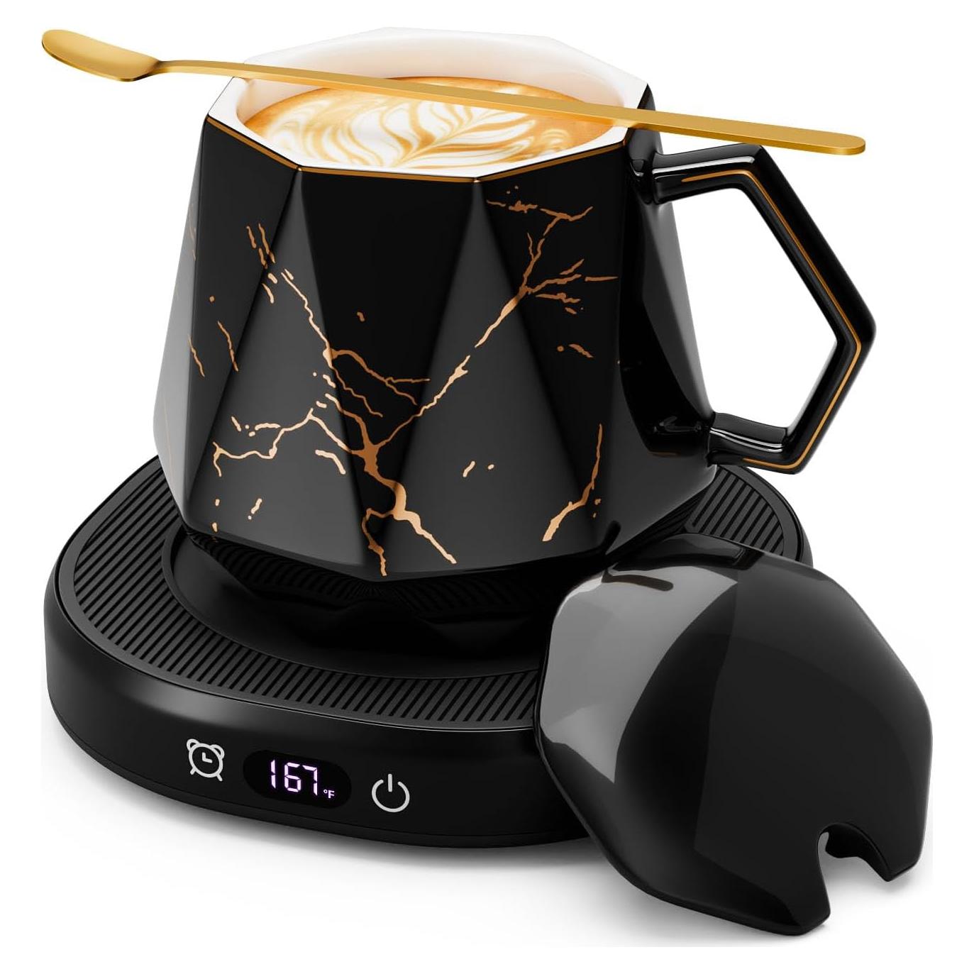 Calentador de Tazas Inteligente Bsigo con Taza de Cerámica 414ml