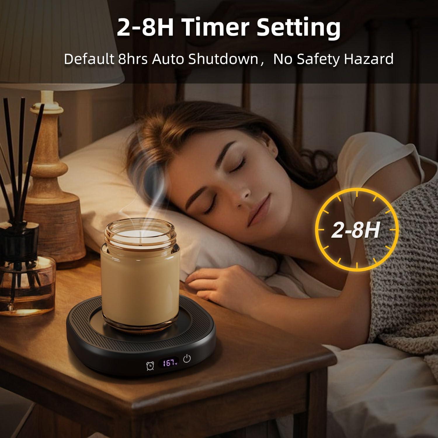 Calentador de Tazas Inteligente Bsigo con Taza de Cerámica 414ml