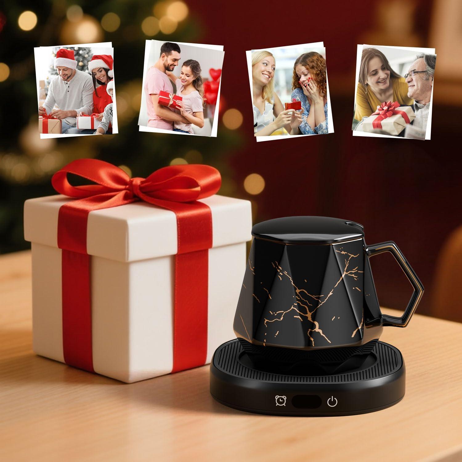 Calentador de Tazas Inteligente Bsigo con Taza de Cerámica 414ml