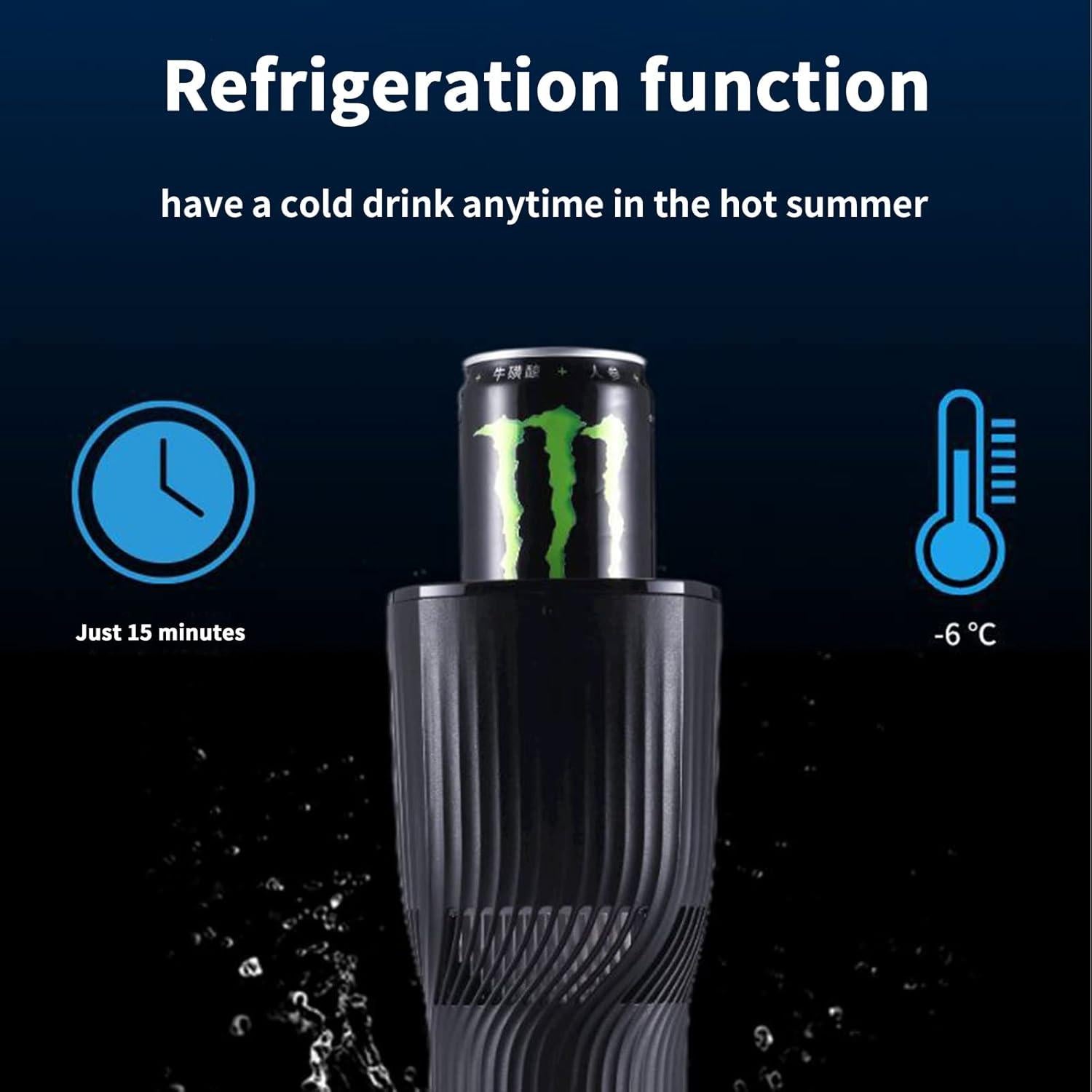 Taza de viaje 2 en 1 Yesinaly con control de temperatura