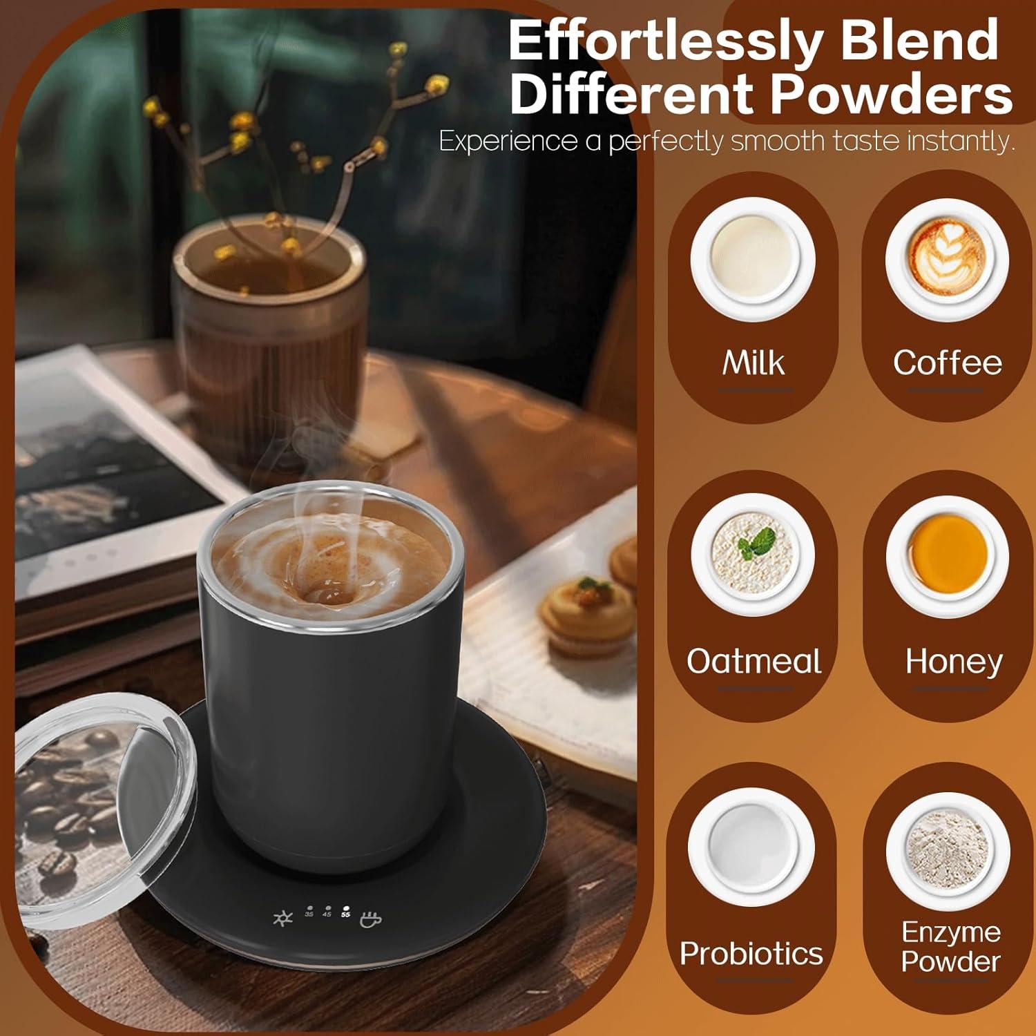 Taza de café auto-mezcladora ProCattle RZ-10V6 - Eléctrica negra