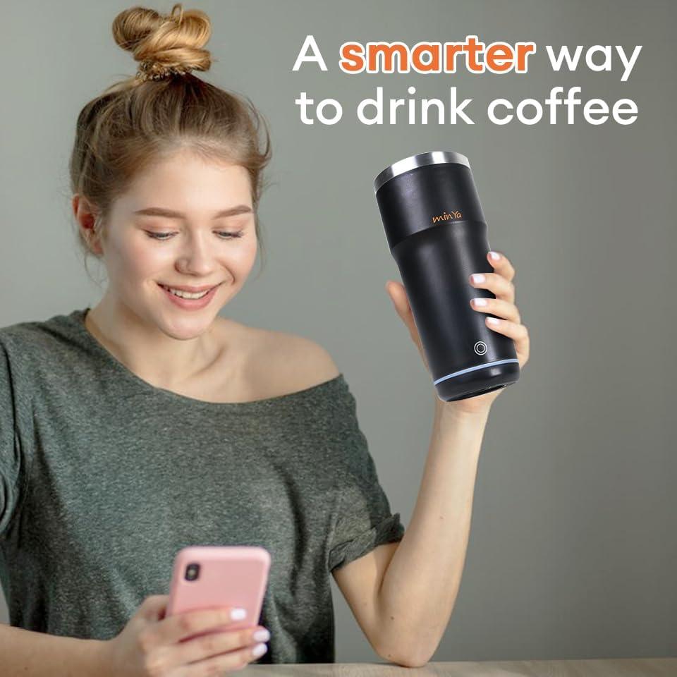 Taza Térmica Inteligente Min Ya de Acero Inoxidable 0.53L