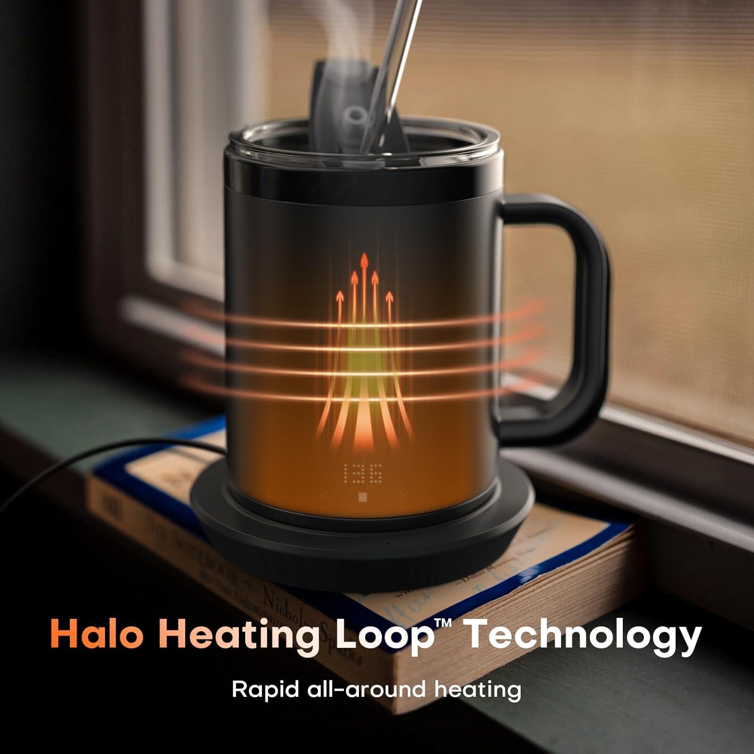 Calentador de Tazas Eléctrico STOKE VOLTAICS 414ml Control Táctil