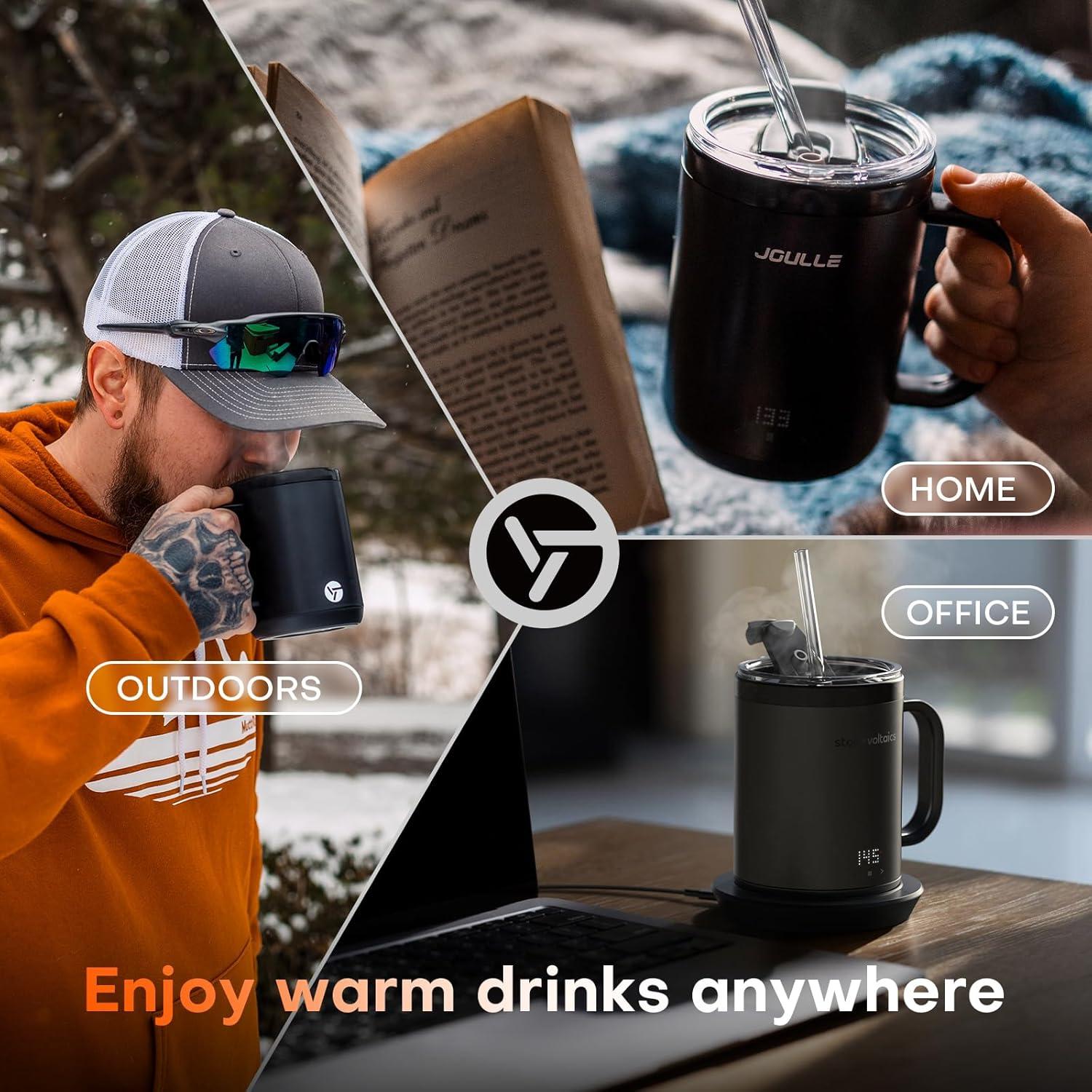 Calentador de Tazas Eléctrico STOKE VOLTAICS 414ml Control Táctil