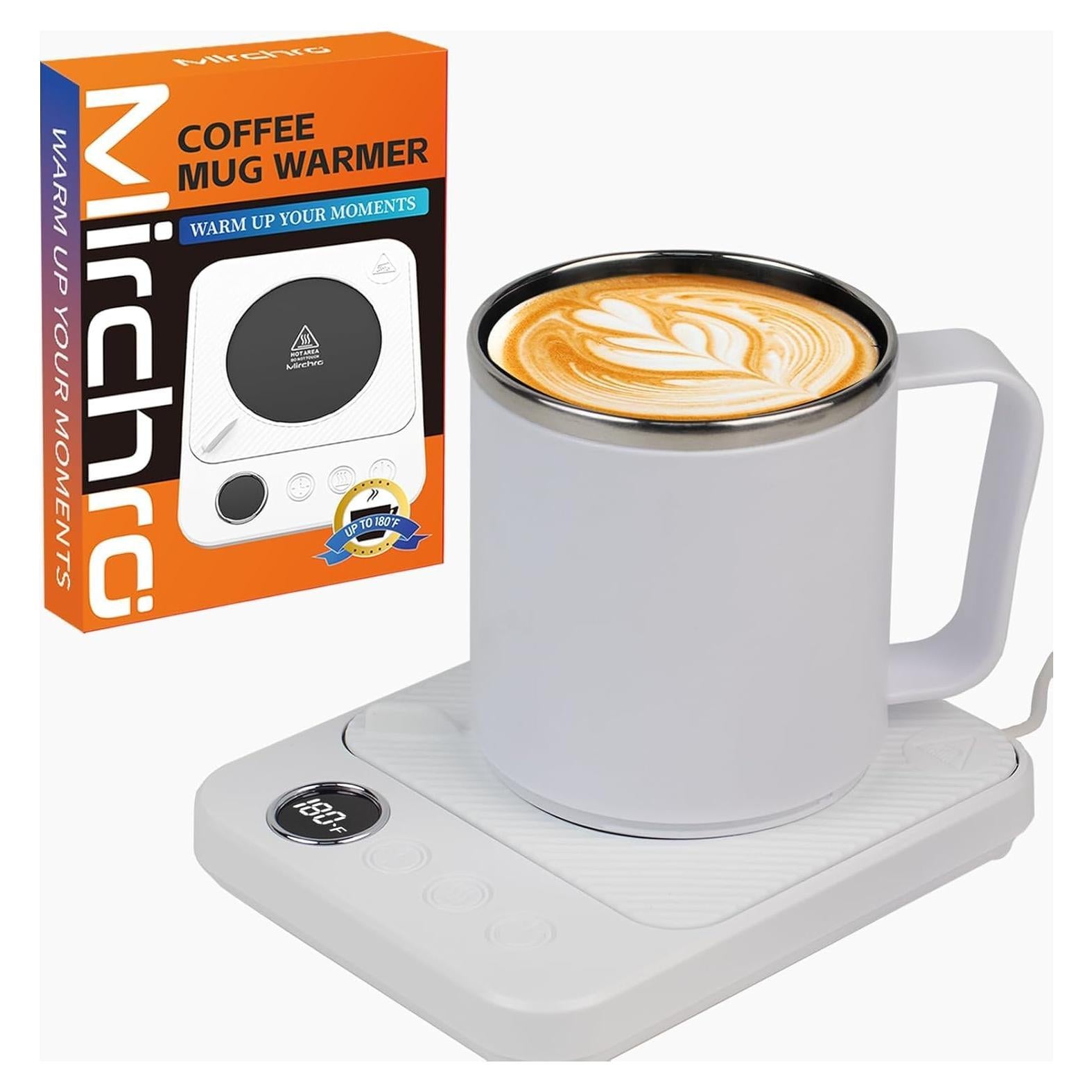 Calentador de Tazas Mirchro 36W con Pantalla y Temporizador