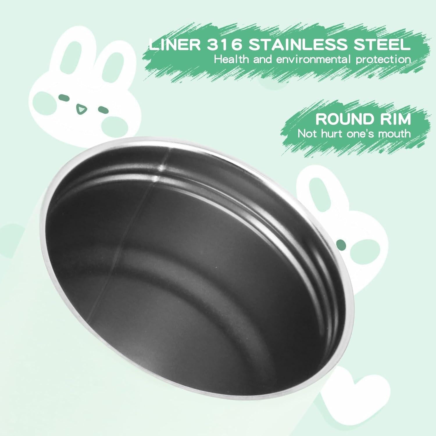 Taza de Café Inteligente Missdong 396g con Pantalla LED Verde