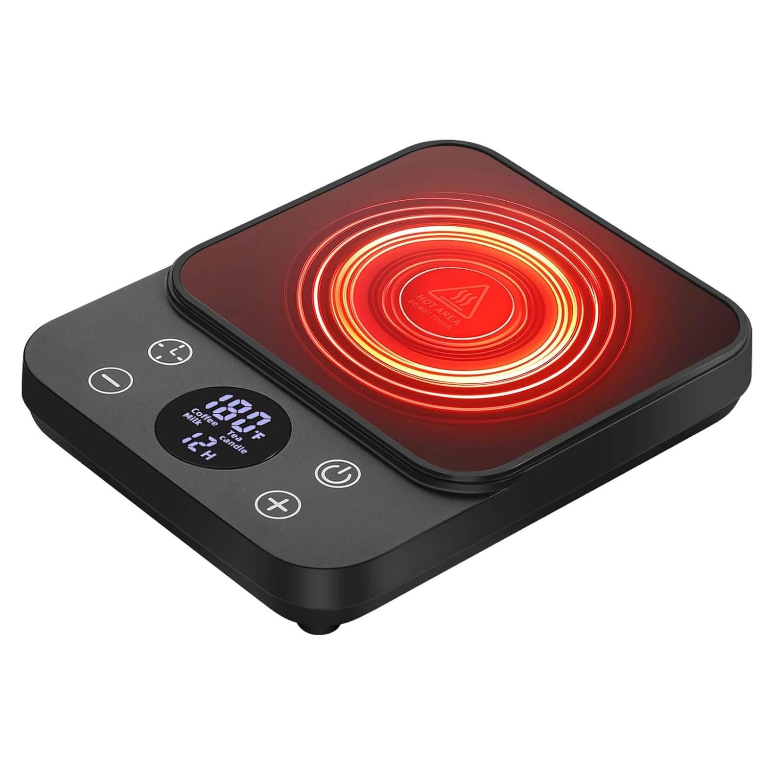 Calentador de Tazas Vyranexa 36W Negro con Temporizador y Apagado Automático