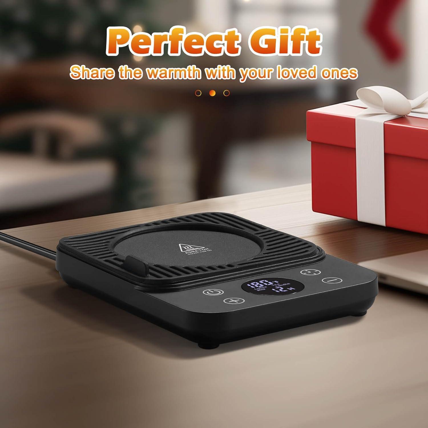 Calentador de Tazas Vyranexa 36W Negro con Temporizador y Apagado Automático