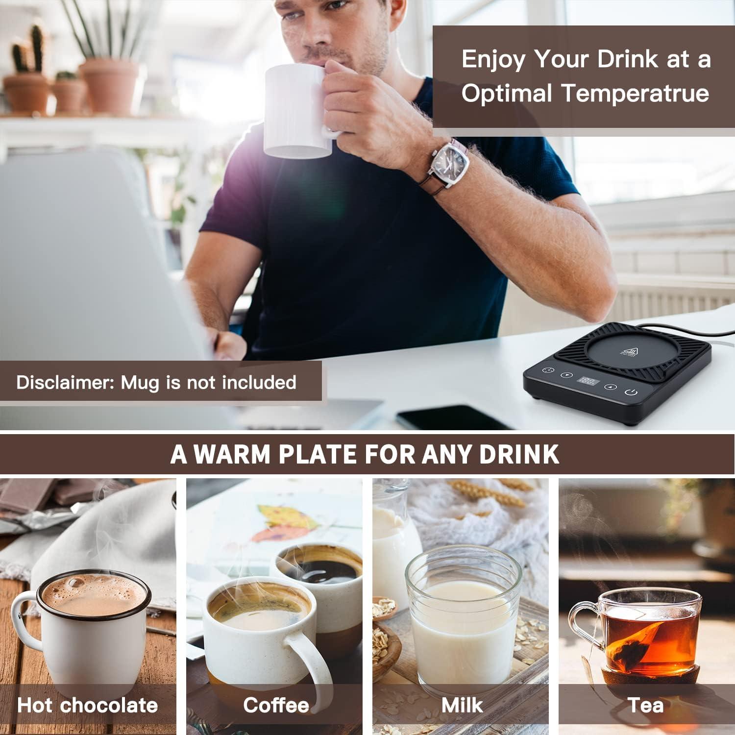 Calentador de Taza de Café Inteligente SENJWARM 30W con Temporizador