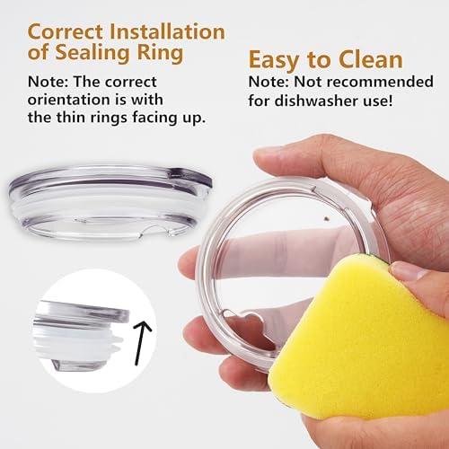 Tapa de Reemplazo para Taza Ember 10oz + Cuchara Silicona