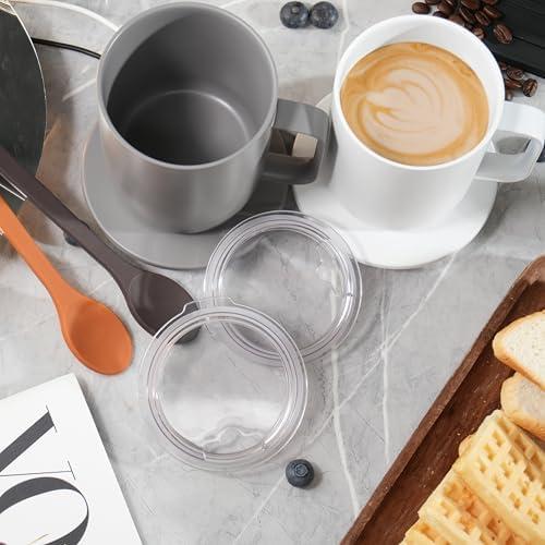 Tapa de Reemplazo para Taza Ember 10oz + Cuchara Silicona