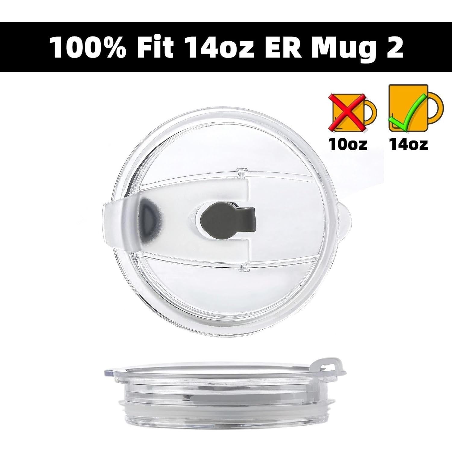 Tapa de Taza de Café NASIUSE 14 oz A Prueba de Derrames