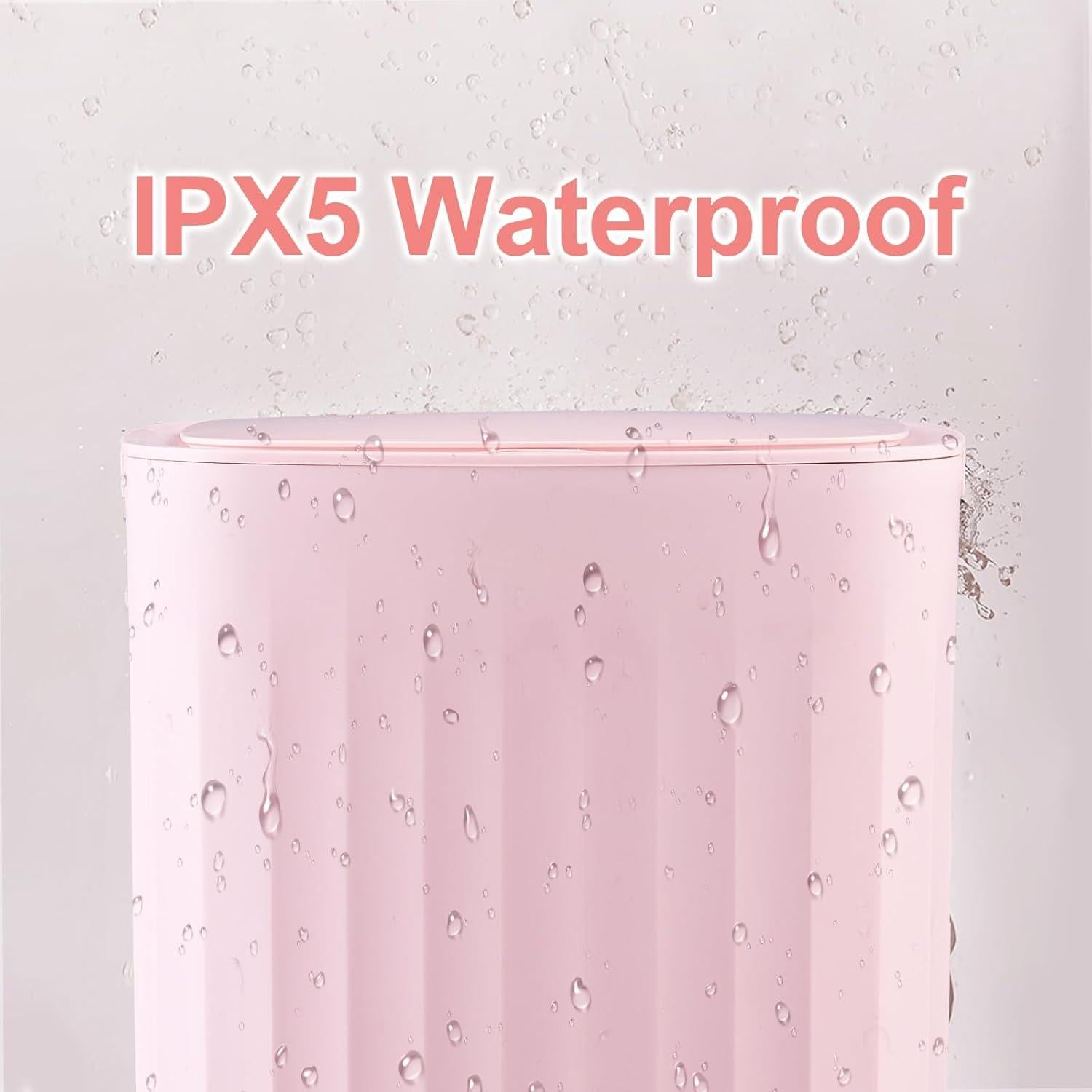 Basurero Automático ELPHECO 3.5 Galones Rosa con Sensor