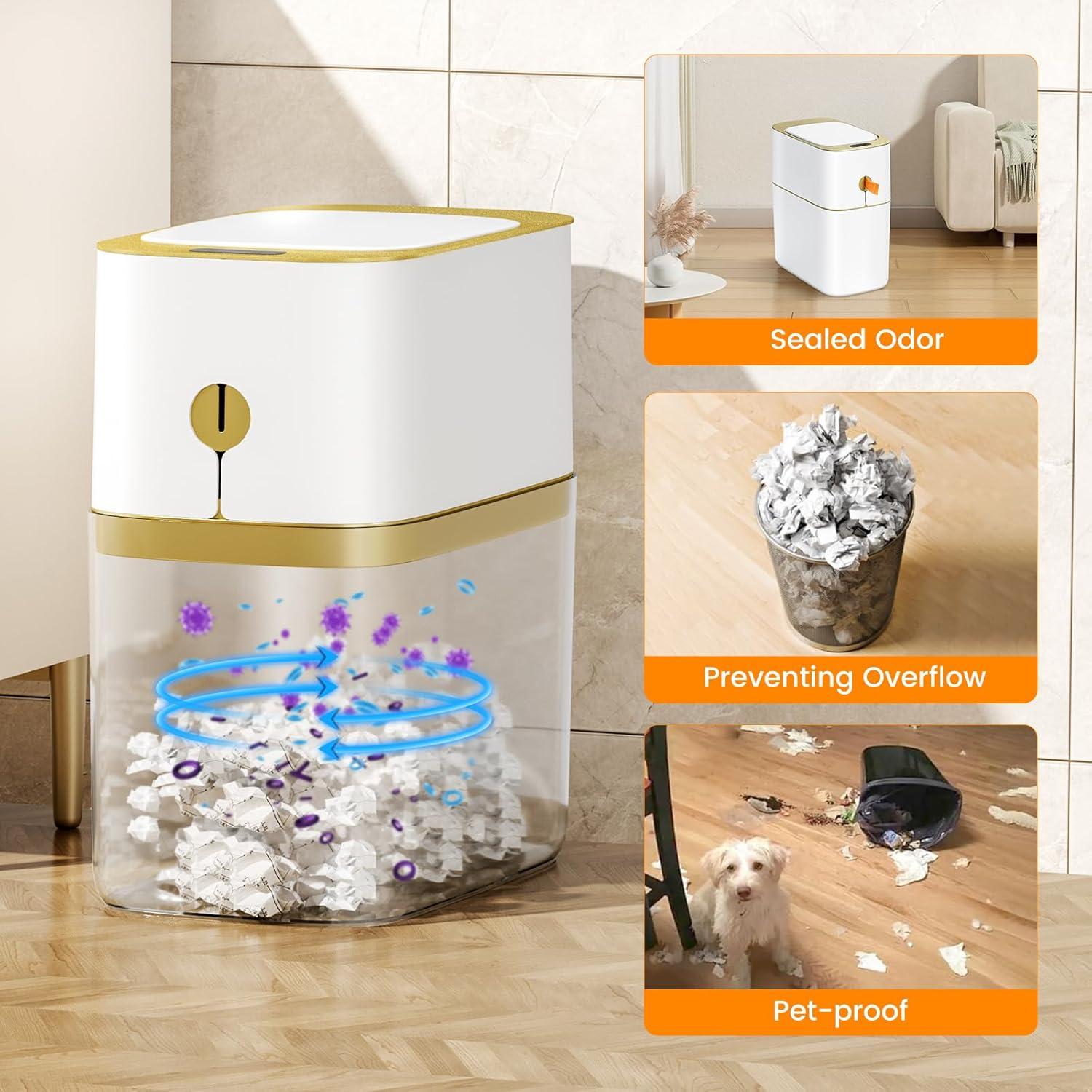 Cubo de Basura Automático MOPALL 13L con Sensor Infrarrojo