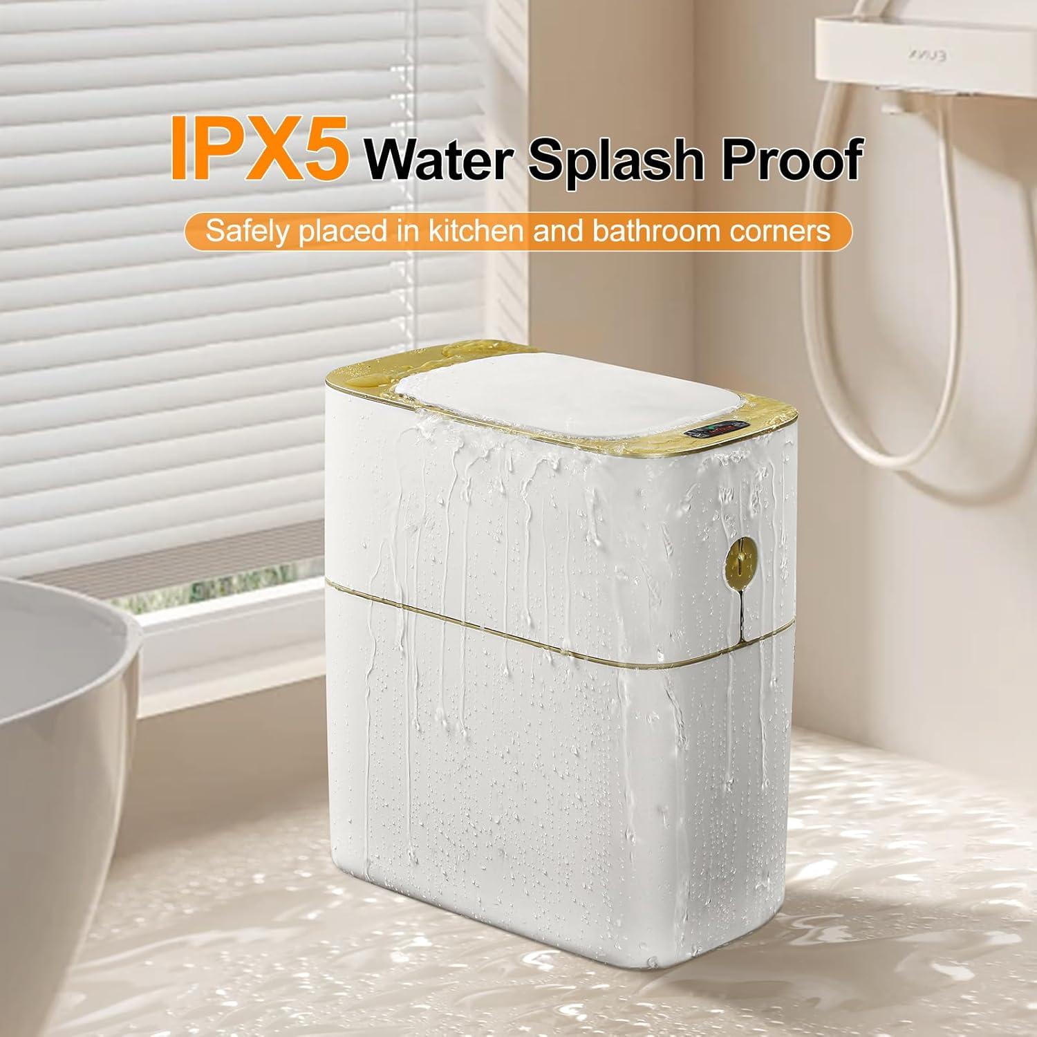 Cubo de Basura Automático MOPALL 13L con Sensor Infrarrojo