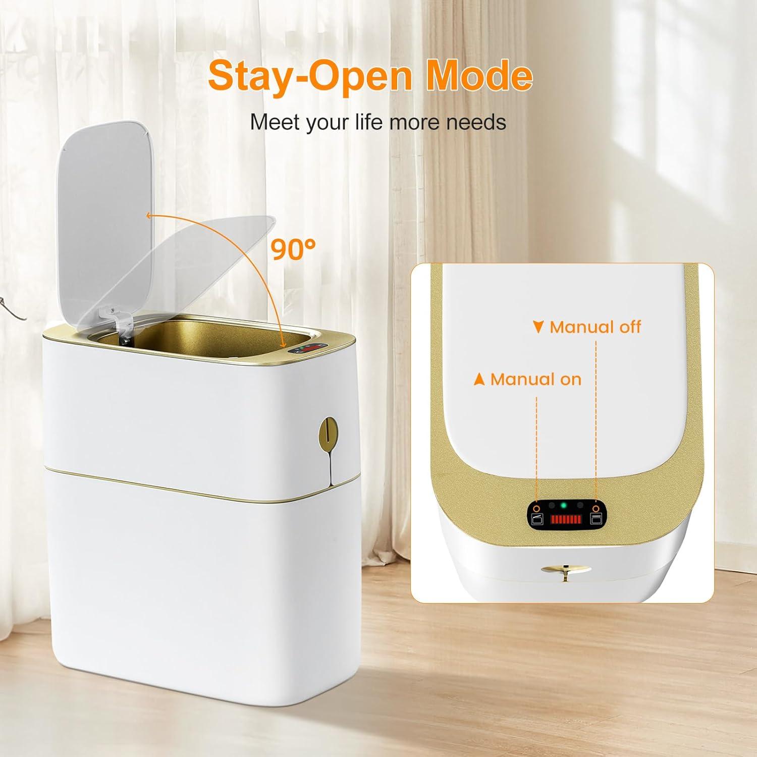 Cubo de Basura Automático MOPALL 13L con Sensor Infrarrojo