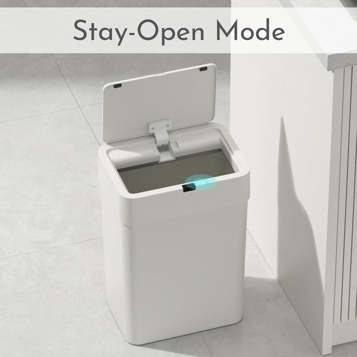 Papelera de Baño ELPHECO con Sensor 9.5L Gris