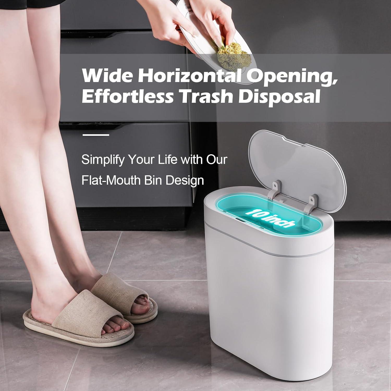 Papelera Automática ELPHECO 9.5L con Sensor de Movimiento