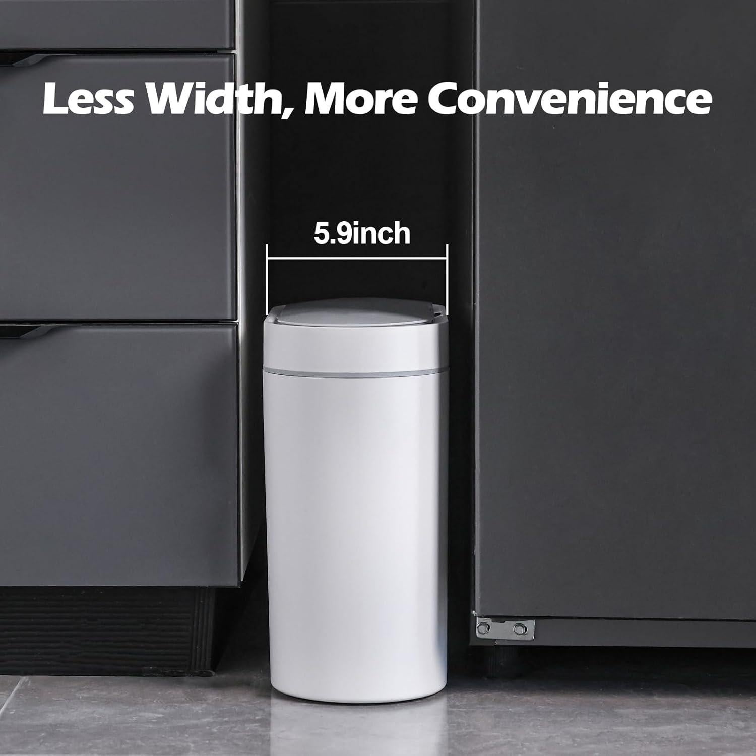 Papelera Automática ELPHECO 9.5L con Sensor de Movimiento