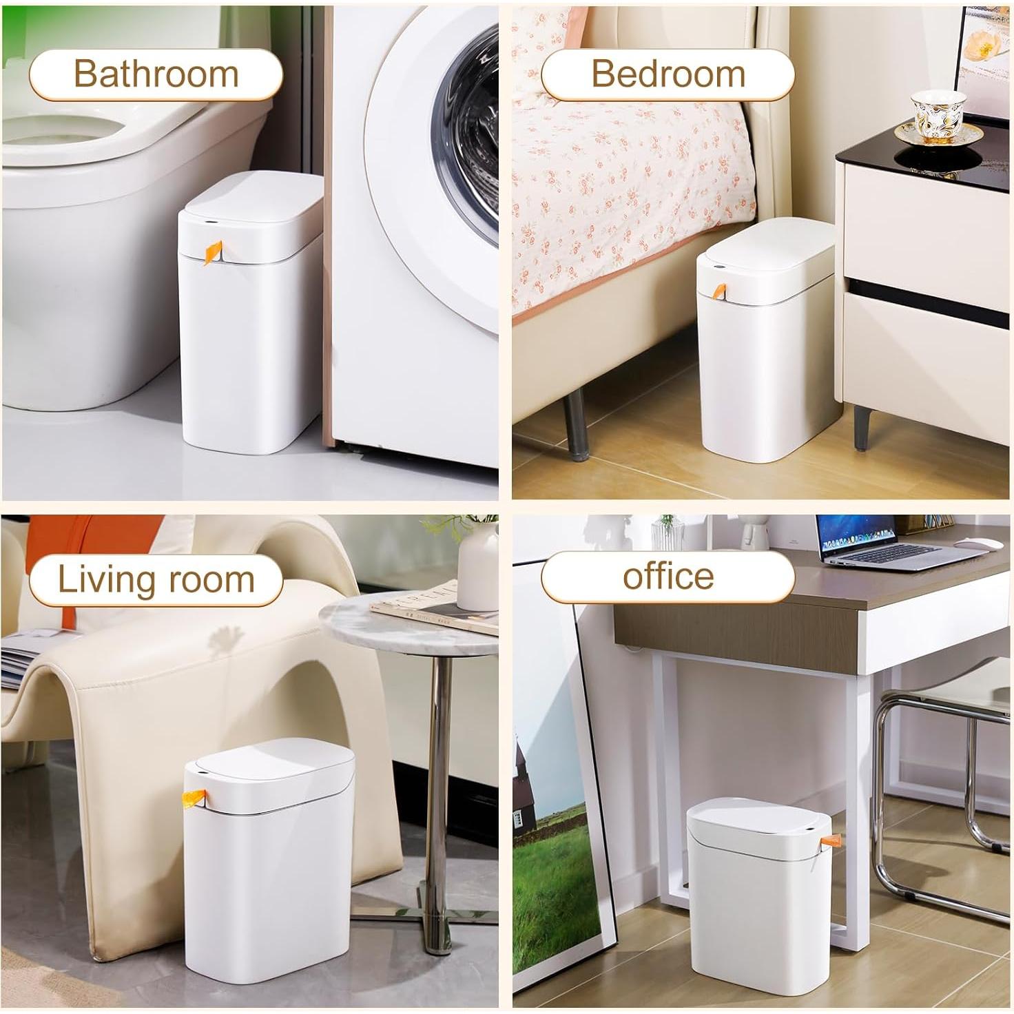 Cubo de Basura Automático Funest 13.2L con Sensor y Tapa