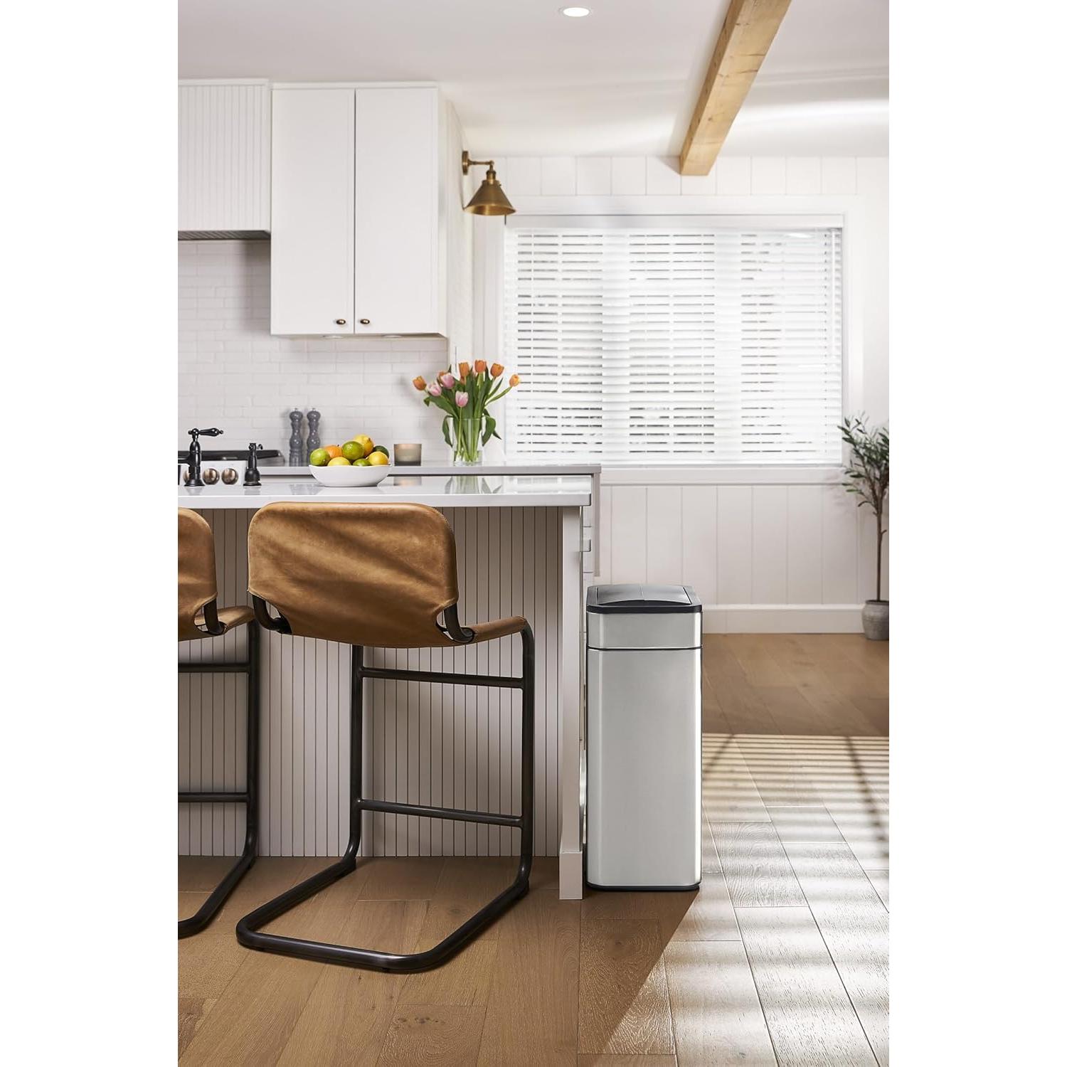 Cubo de Basura Automático ELPHECO 60L con Sensor de Movimiento